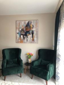 אזור ישיבה ב-Apartman Ambijent Divcibare