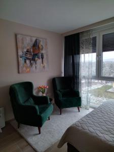 אזור ישיבה ב-Apartman Ambijent Divcibare