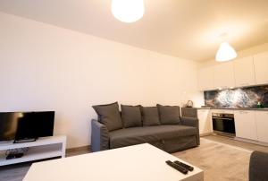 Kuchyňa alebo kuchynka v ubytovaní Apartament Charlie
