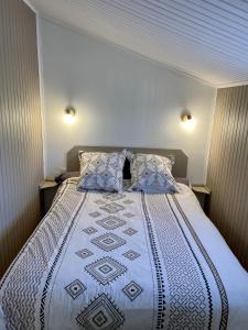 Posteľ alebo postele v izbe v ubytovaní Maison rénovée en plein cœur des Cévennes