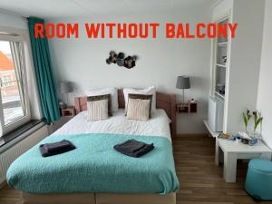
Een bed of bedden in een kamer bij B&B Binisa
