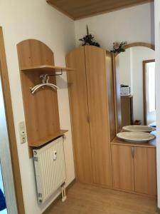Η κουζίνα ή μικρή κουζίνα στο Appartement am Lindenfeld