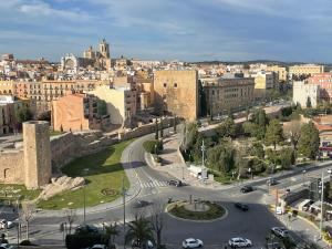 Výhľad na mesto Tarragona alebo výhľad na mesto priamo z apartmánu