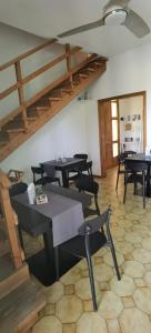 Posezení v ubytování B&B A'la Funtäna