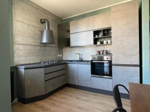 Kuchyň nebo kuchyňský kout v ubytování Urban Suite spa