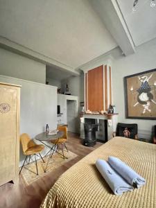 Χώρος καθιστικού στο B&B Montancourt-Middelburg