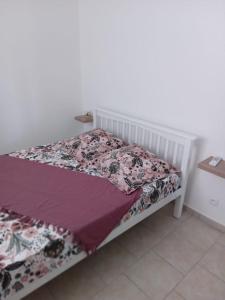 Ein Bett oder Betten in einem Zimmer der Unterkunft Gîte zacacia