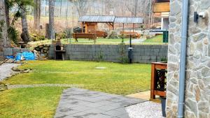 Vonkajšia záhrada v ubytovaní Holiday Family