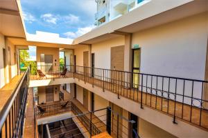 Balkón nebo terasa v ubytování Hotel Plaza by Kavia