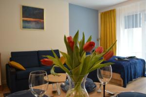 Posezení v ubytování Apartament Centrum Białystok