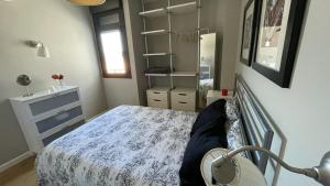 Postel nebo postele na pokoji v ubytování Apartamento en Playa del Ingles CC Yumbo
