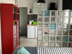 Kuchyň nebo kuchyňský kout v ubytování Casa Deniz
