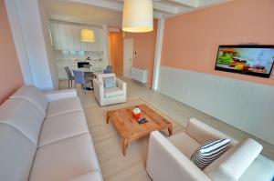 TV o dispositivi per l'intrattenimento presso Apartments Bojana