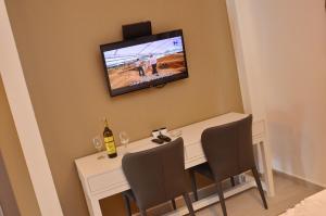TV o dispositivi per l'intrattenimento presso Apartments Bojana