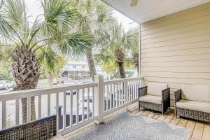 Balkón nebo terasa v ubytování Turtle Bay 5