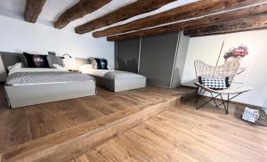 Postel nebo postele na pokoji v ubytování BÁNOVA APARTAMENTO TURÍSTICO