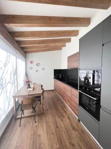 Kuchyň nebo kuchyňský kout v ubytování BÁNOVA APARTAMENTO TURÍSTICO