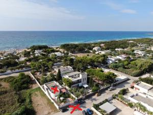 A bird's-eye view of Punta Prosciutto Angel Bay B&B