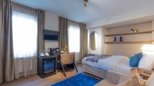 Nhà bếp/bếp nhỏ tại Delphi Hotel & Restaurant