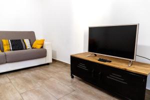 Televízia a/alebo spoločenská miestnosť v ubytovaní Sannio Deluxe Apartment - San Giovanni
