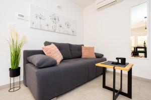 Posezení v ubytování Apartmants Bogdanic Krk II