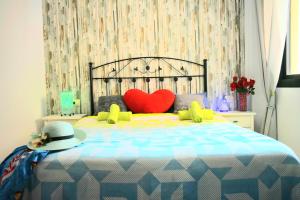 Posteľ alebo postele v izbe v ubytovaní Apartment Paraiso