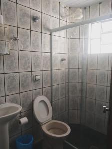 ห้องน้ำของ Chalé da Montanha