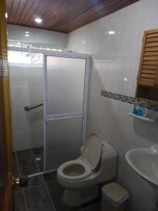Kúpeľňa v ubytovaní Hostal Green Bay