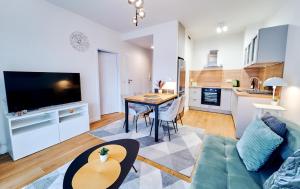 Zdjęcie z galerii obiektu LAGUNA Apartament "TURKUSOWY" Aleja Zwycięzców w Polanicy Zdroju