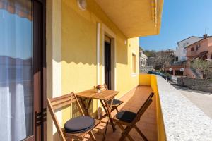 Balkón nebo terasa v ubytování Apartment Julijana