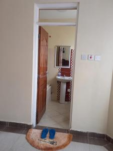 Koupelna v ubytování Ree homestay and safaris -JKIA