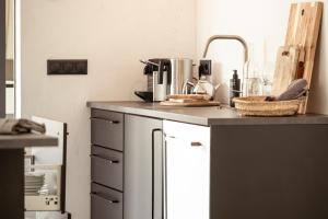 Dapur atau dapur kecil di Appartementen Zer en Loft in centrum Bergen +76 gambar