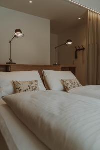 Burghotel Schlaining客房内的一张或多张床位