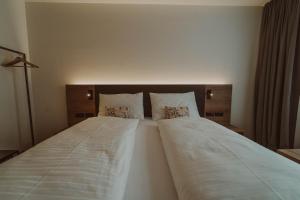 Burghotel Schlaining客房内的一张或多张床位