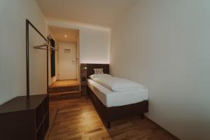 Burghotel Schlaining客房内的一张或多张床位