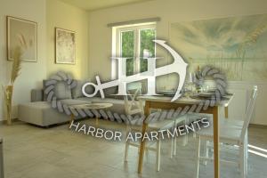 Posezení v ubytování Harbor apartments 2