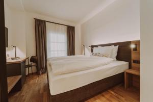 Burghotel Schlaining客房内的一张或多张床位
