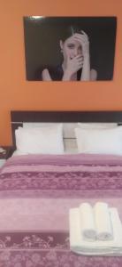Postel nebo postele na pokoji v ubytování Cozy house 3