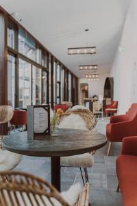 Burghotel Schlaining的休息区