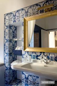 A bathroom at La Casa Sul Nilo
