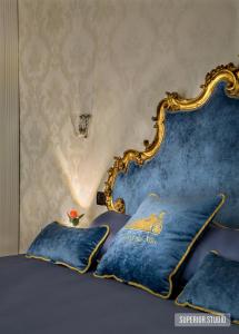 A bed or beds in a room at La Casa Sul Nilo