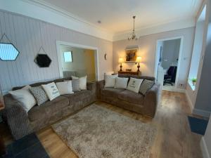 Posezení v ubytování Deeside Snugs Apartments