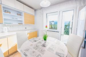 Zonă de luat masa în acest apartament