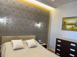 Posteľ alebo postele v izbe v ubytovaní Apartament Przy Plaży