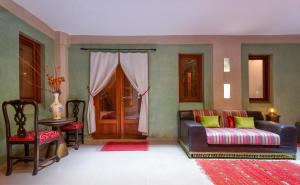 Oleskelutila majoituspaikassa Riad l'Heure d'Eté