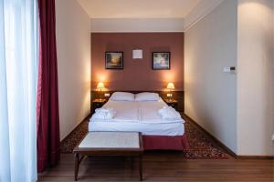 Posteľ alebo postele v izbe v ubytovaní Hotel Słoneczny Młyn