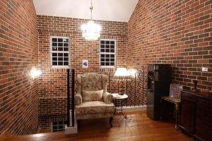 Coin salon dans l'établissement 墾丁勿忘我城堡莊園