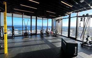 Fitness centrum a/nebo fitness zařízení v ubytování Luxury Private Apartments - Limassol