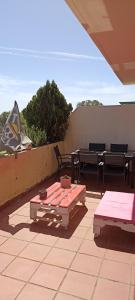 Balkon lub taras w obiekcie Sunny and cozy room