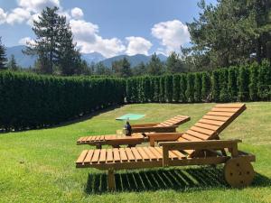 Zahrada ubytování MAGNET - private chalet
